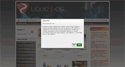 Desktop Screenshot of liquid-ecig.eu