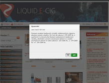 Tablet Screenshot of liquid-ecig.eu